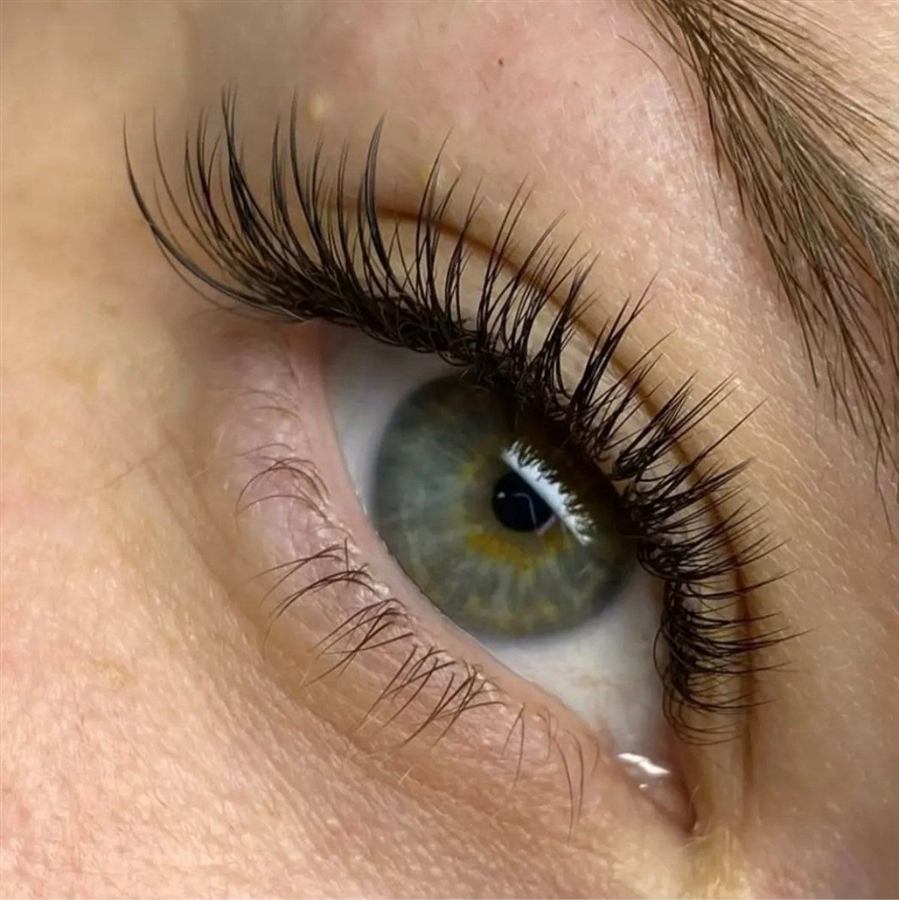 Lash lift and tint before and after – Istanbul lash salon